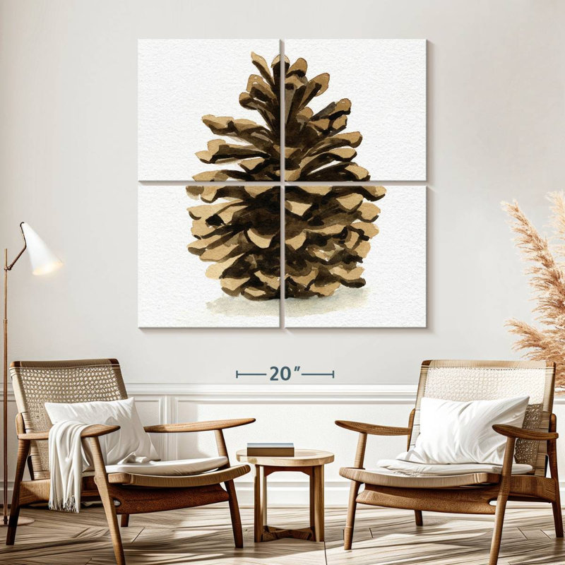 Harnek Conifer Cone I, 57" H x 57" W