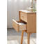 Brosnan 45cm W Solid Wood Bedside Table