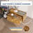 For Power Strips - 3 Open Slot Wooden Wire Hideout Box, 2 Pack