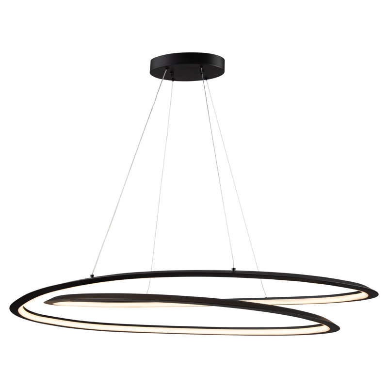  Luminaire suspendu 45 W DEL noir