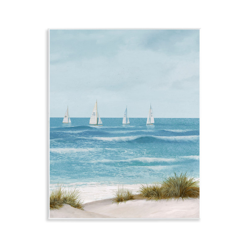 Plaque murale «Bateaux en voile», conception par Lorenzo Collective