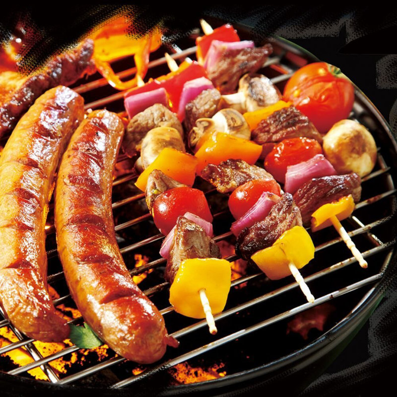 Insma 43cm W Kettle Charcoal Grill