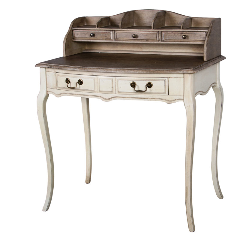 Allevard Solid Wood Top Writing Desk