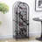 45 Bottle Wrought Iron Wine Rack Jail With Lock