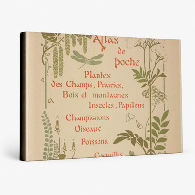«Atlas de Poche 1900», art nouveau français, art de poche