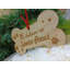 24cm Handmade Wood Hanging Figurine Ornament