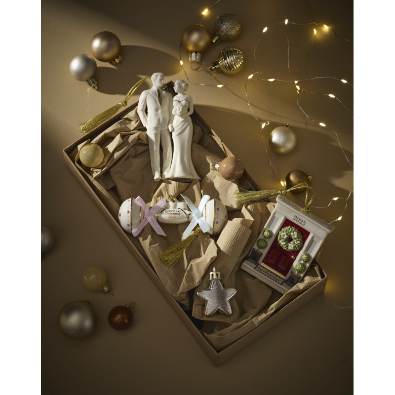 2025 Baby's 1st Christmas Rattle Ornament