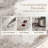 Amberly Luxury Modern Round Sintered Stone Dining Table Solid Wood Pedestal Kitchen Table For 4/6/8, One-step Installation-519123971-533097590-535997402