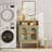 Silva Small Bathroom Storage Cabinet, Freestanding Cabinet With Doors And Shelf, Floor Storage Unit For Bathroom, Laundry Room, Living Room