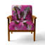 Chaise avec accoudoirs en velours Magiera-848677018-862026343