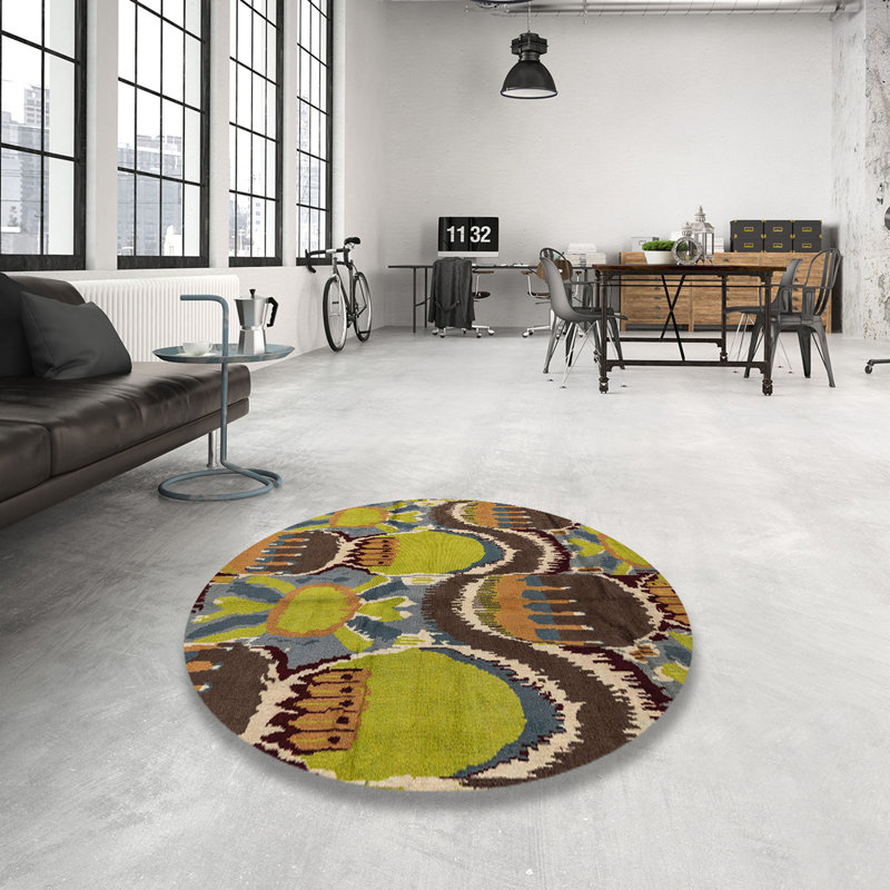 Art sur toile Linda Arandas, Rond 6 pi
