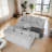 Modular U-Shaped Sectional Sofa