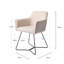 Dashall 123.19cm H Polyester Upholstered Metal Armchair-172133210-172133208
