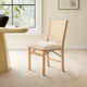 Donner Foldable Cane Back Dining Chair