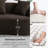 2-piece Boneless L-shaped Sectional Sofa With Curved Design And Left-facing Chaise-791676483