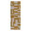 Geometric Area Rug in Mustard Yellow-1844707508