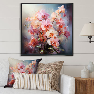 " Peach Orchids Romantic Impression II "