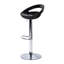 Vinnie Swivel Adjustable Height Bar Stool with Steel Frame-1444428686