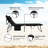 Caiden-Lee Outdoor Metal Chaise Lounge , Cushion Included-2000832004