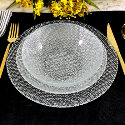 Madellyne Glass Dinnerware Set of 18