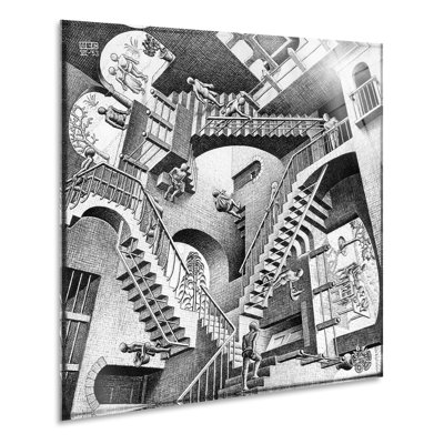 Relativity 1 Piece Wall Art