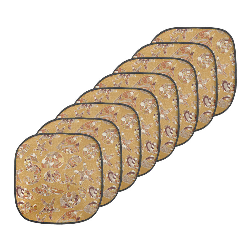 Coussin de siège papillon