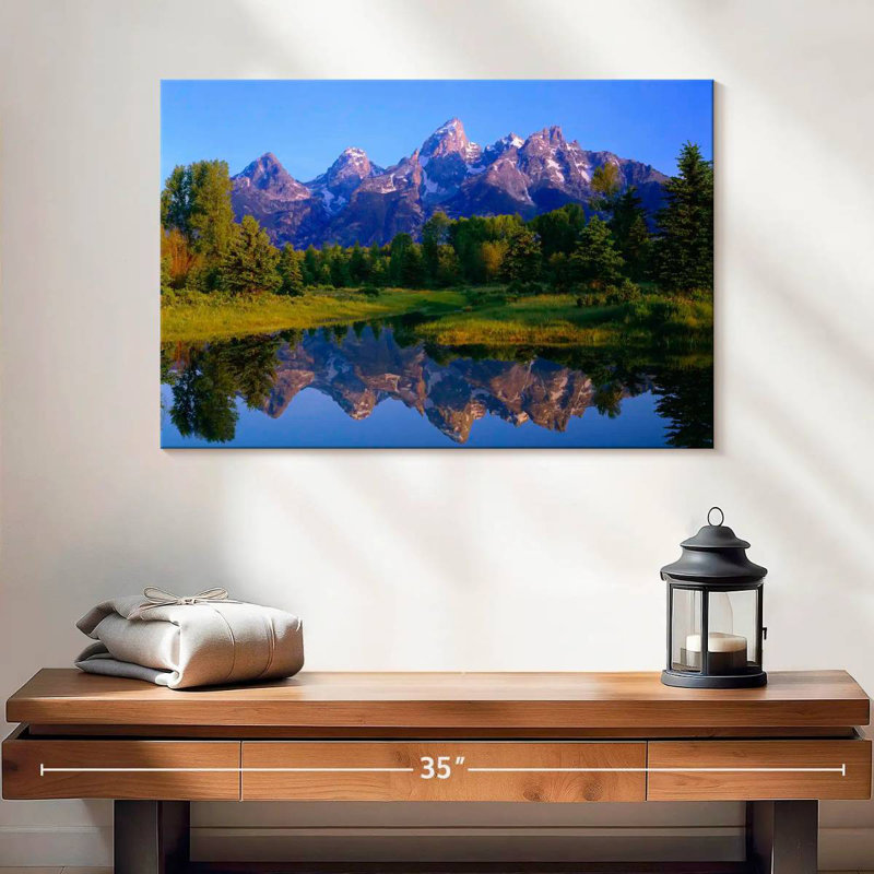 Alvord Dawn At Grand Teton, H 16 po x l 24 po