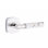 Select Round Privacy (Bed & Bath) Door Lever with Square Rosette