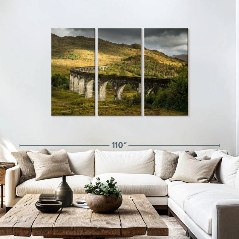 Viaduc Glenfinnan de Mehar, Écosse, H 48 po x l 74 po
