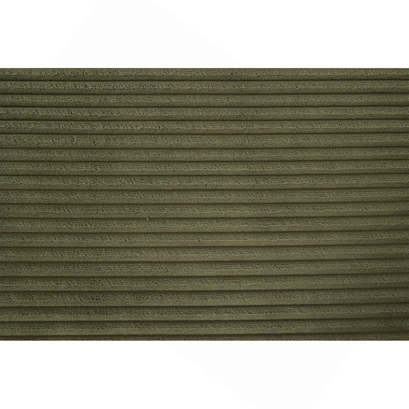 Ensemble de canapé modulaire de salon 99 * 69 ", canapé de style minimaliste moderne, canapé-lit rembourré pour le salon, la chambre à coucher, combinaison de 2 PC gratuite, canapé sans installation, en L, vert armée