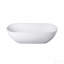 69 Inch Solid Surface Soaking Bathtub - Deep Soak Freestanding Tub-126318738
