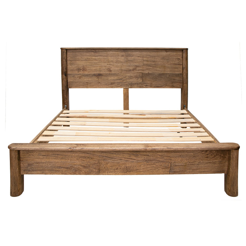 Quinn Solid Wood Platform Bed, King