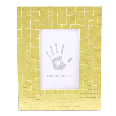 Das Gold Glass Matte Picture Frame