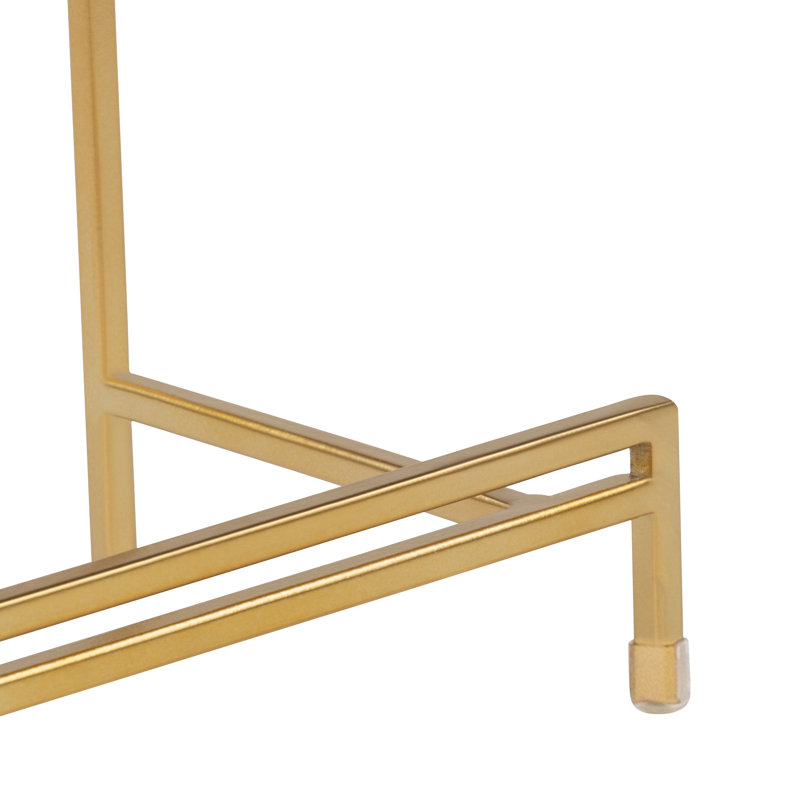 Support à bol droit 8 po - Doré, Doré, H 8 po x l 9 po x P 5,38 po