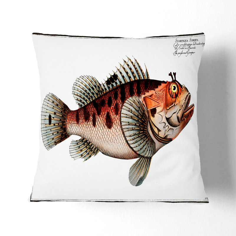 Square Cushion, 40cm H x 40cm W x 15cm D