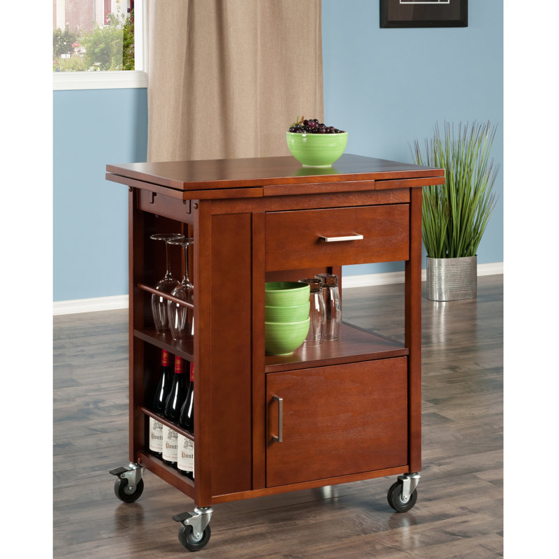 Tinsley Wood Bar Cart