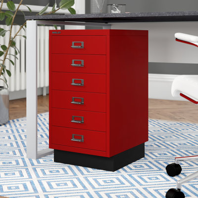39er 34.9cm Wide 6 -Drawer File Cabinet