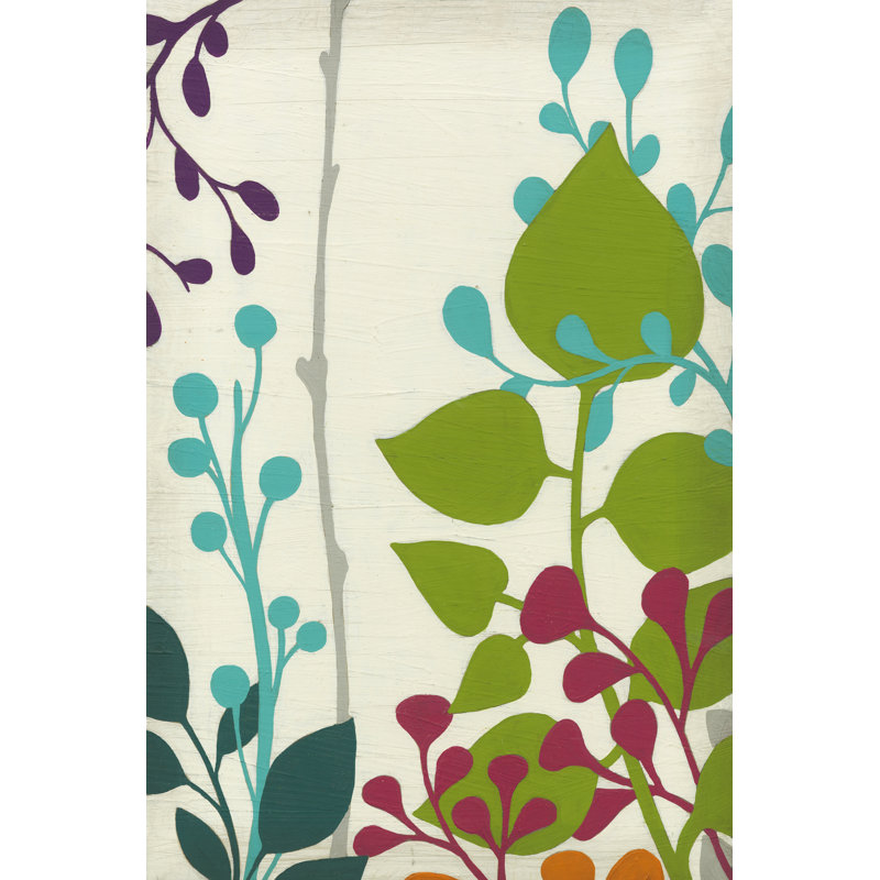Metro Garden IV - Wrapped Canvas Print, 46cm H x 30cm W x 3.8cm D