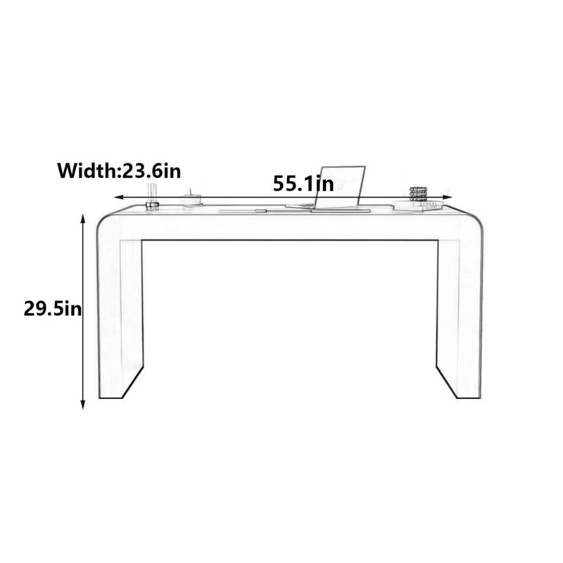 Ardmore, 29.5" H x 55.1" W x 23.6" D