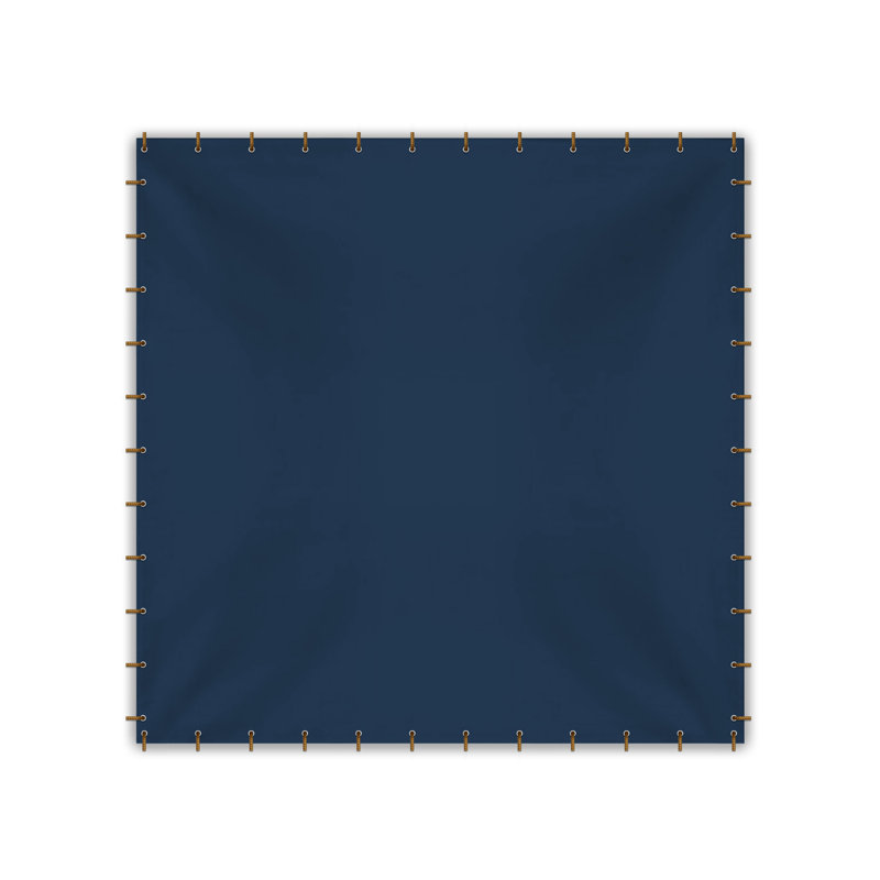 Heavy Duty Multipurpose Waterproof Tarp, Outdoor Protective Tarpaulin with Reinforce & UV Resistant(8 x 8 ft), Blue