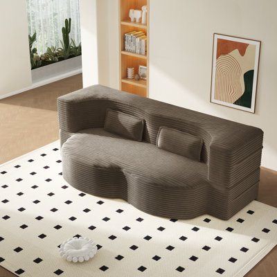 Canapé moderne avec 2 coussins
