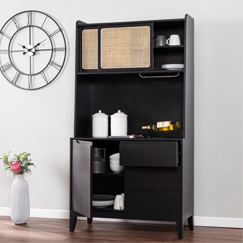 Buffet haut armoire avec rangement