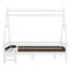 Lit plateforme double avec escalier, structure en bois massif pour l'imagination et la sécurité des enfants-1001463619-1001463616