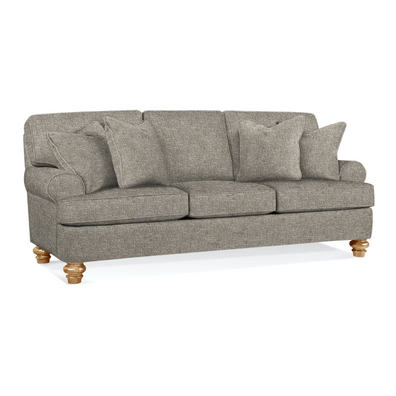 Lowell Sofa, Basic Gray; 0317-83, Honey
