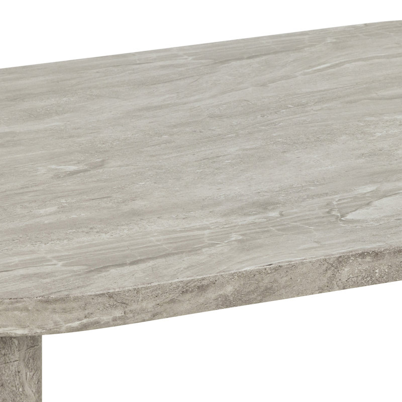 Solano Coffee Table, 36cm H x 60cm L x 60cm W, Grey
