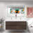59'' Double Bathroom Vanity with Top-644986031