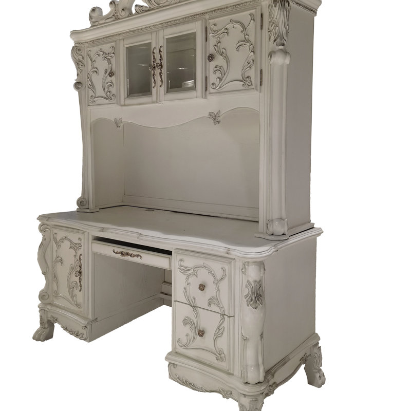 Bureau d'ordinateur et huche Dresden