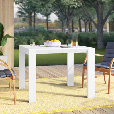Table de salle à manger extensible en plastique Farrah