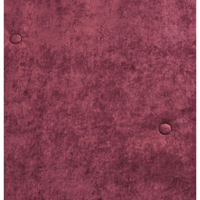 Lux Distressed Velvet Reversible Comforter Set, King Comforter + 2 King Shams, Burgundy