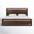 Rosy Solid Wood Platform Bed-94192611